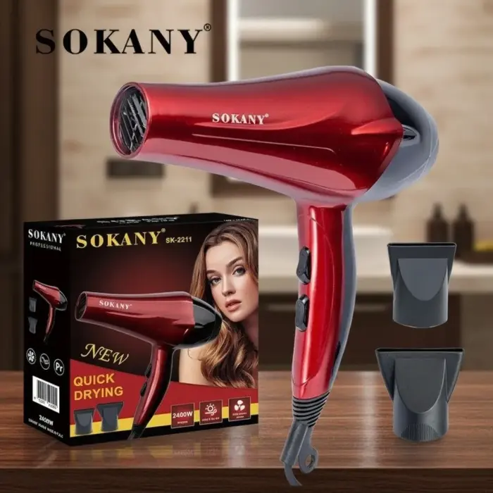 Sokany Sk-2211 Professional Hair Dryer - 2400 W